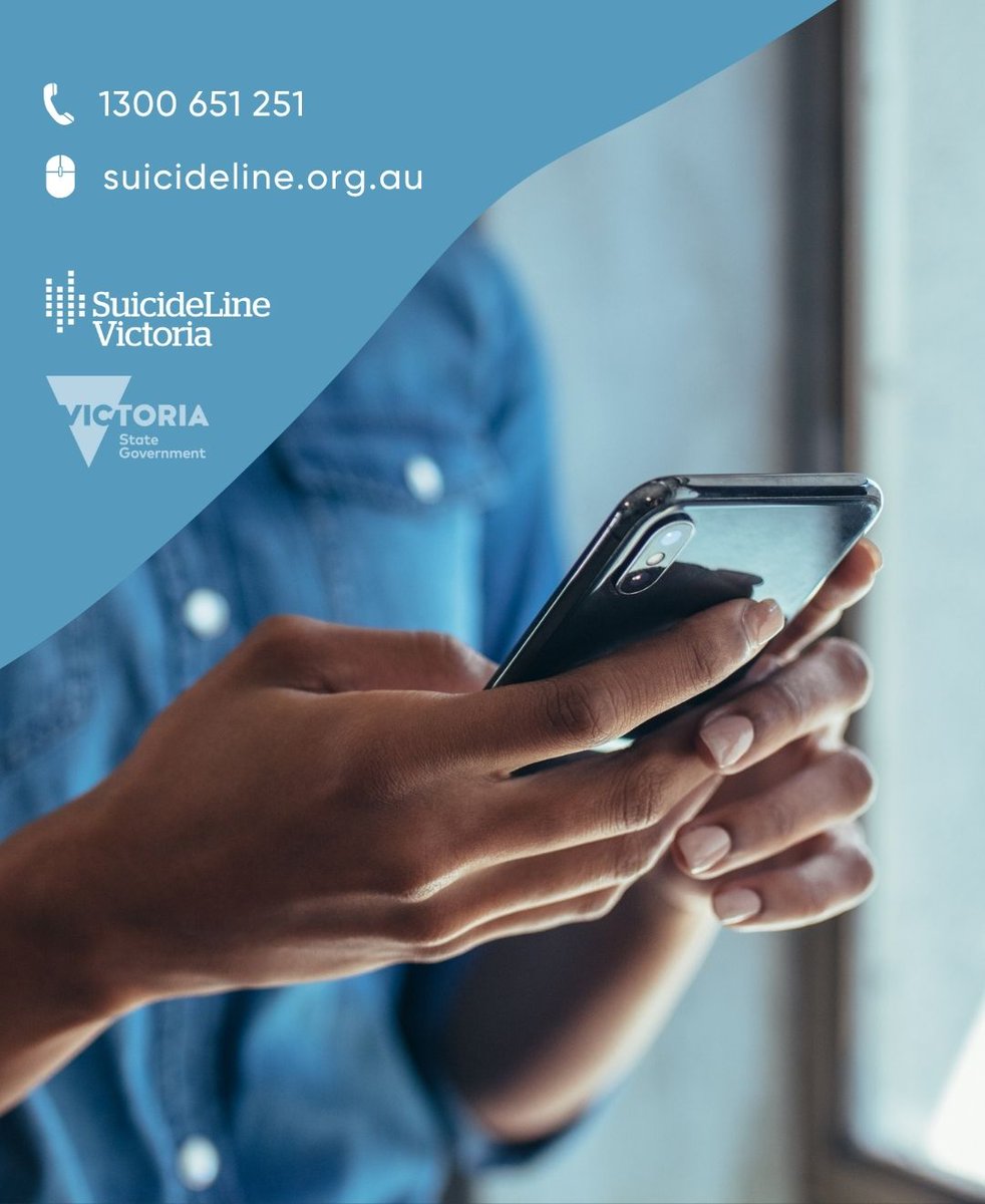 SuicideLine Victoria tweet media
