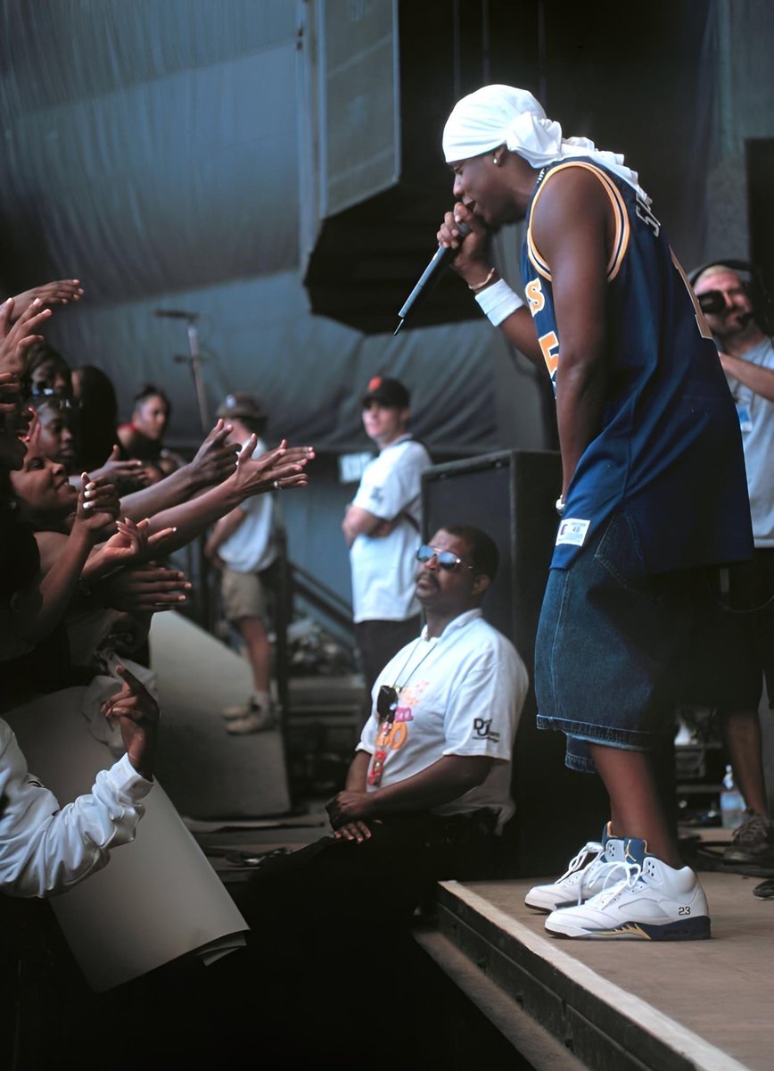 Jay-Z photographed at KMEL 106 “All-Star Summer Jam”, 2000