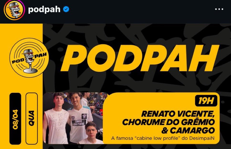 orenatovicente's tweet photo. - Mas que papo é esse que você não consegue falar “detector de metal”, Camargo?

- Consigo sim, é mentira do Renato…

- Fala aí então pra gente ver quem tá certo!

- Dectec, dectectector, dectector, dectec

Chorume levanta da mesa e vai embora. https://t.co/HSVl6zgYwt