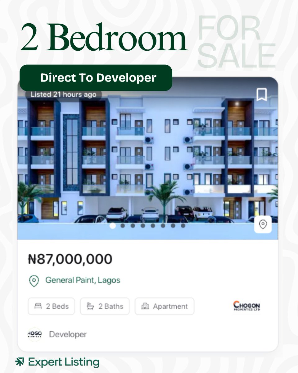 expertlistingng's tweet photo. For Sale - Direct to developer All on ExpertListing