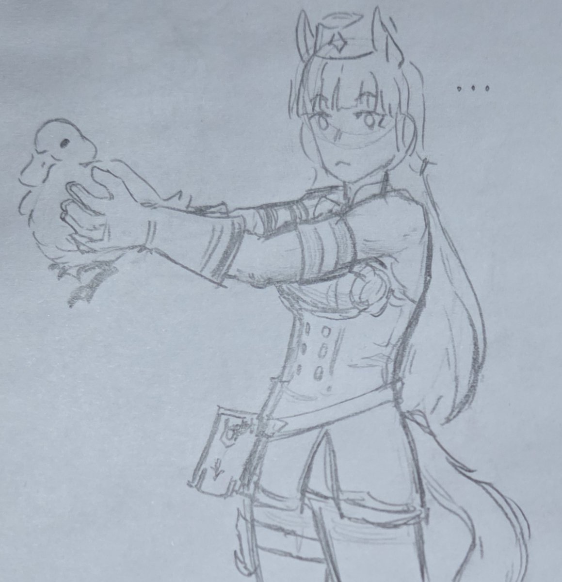 gold ship and a duck