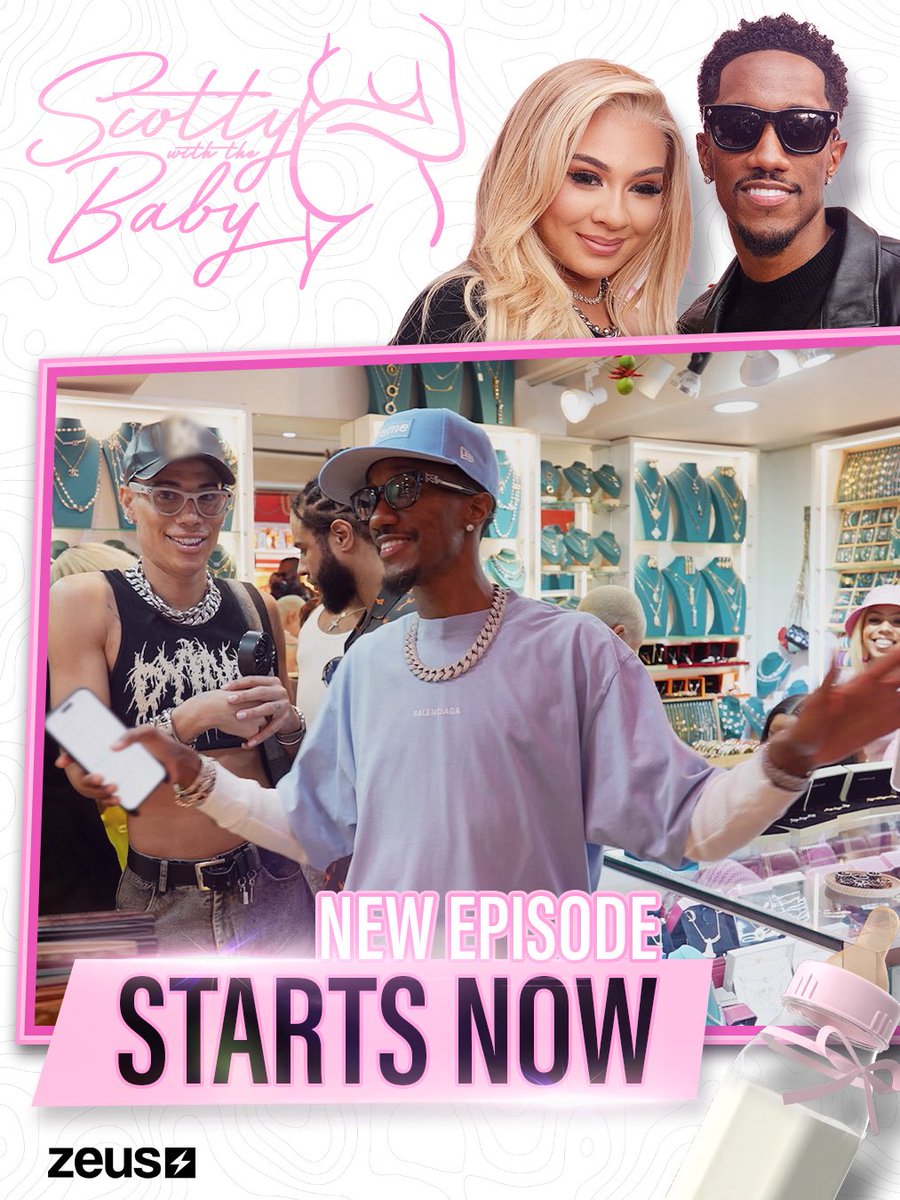 The_ZeusNetwork's tweet image. Let’s GOOO!! 🤰🏽 The NEW EPISODE of #ScottyWithTheBaby STARTS NOWWW!!! 👏🏾 Go to those Zeus apps, grab your #EasterSunday crew, and tune in NOWWW!!! 🔥