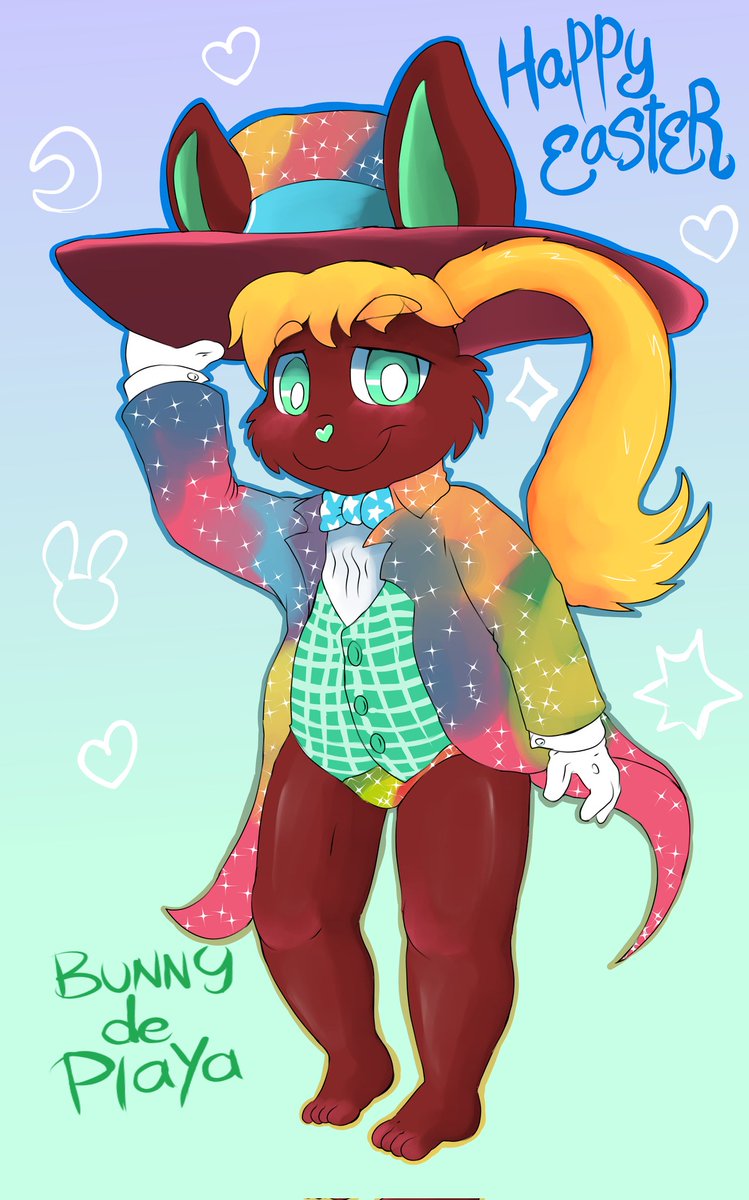 BeachyPoolDraws's tweet photo. Happy Easter to everyone! 💙❤️ https://t.co/USpMyiIlqr