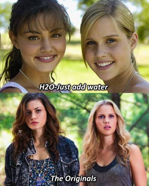 NoiaPlay's tweet photo. @Xo_Trixy Après Vampire Diaries je vois trop un react H2O pour les beaux jours et pour voir ces deux baddies passer de dark romances vampires des années 2010 en sirènes adolescentes pastels des années 2000 ✨ https://t.co/wx19fSl4Ff