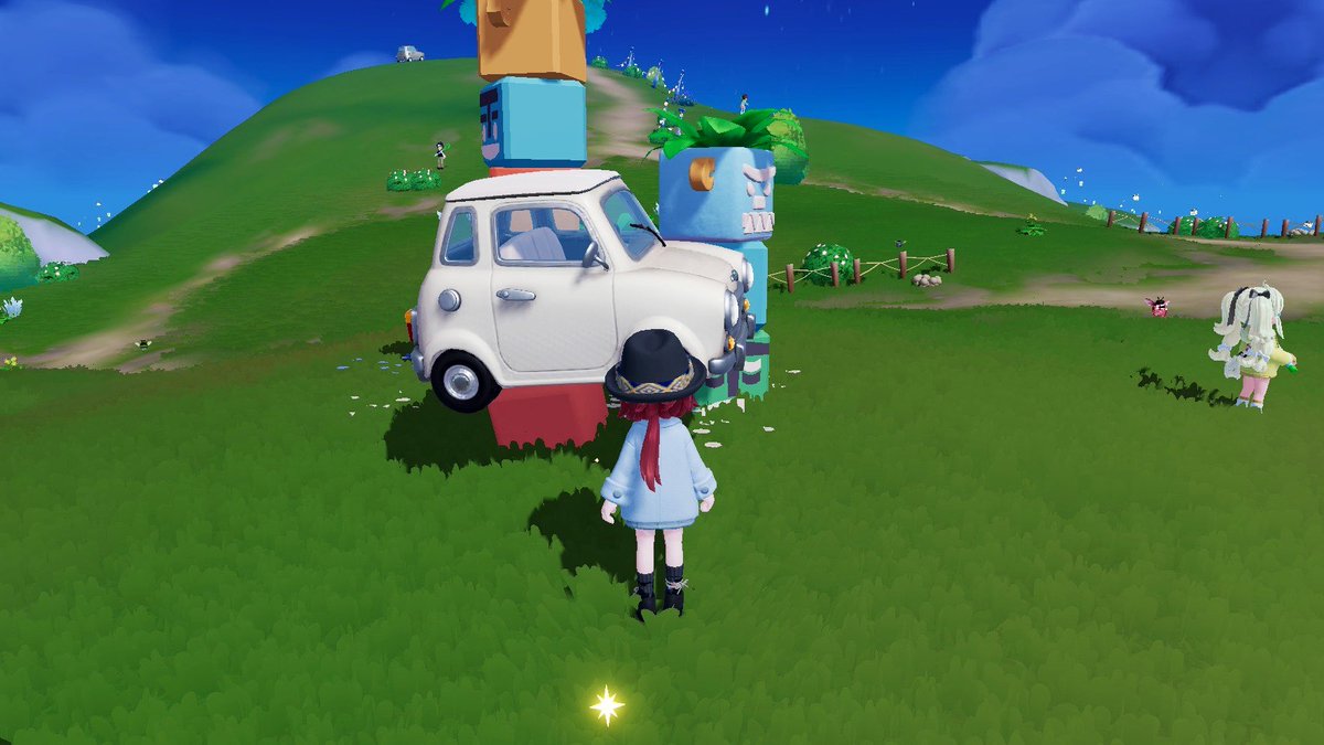 真夜中まで無我夢中で家造りしていて、フレンドさんが居てくれなかったら朝までやってた気がします😼✡️＜ﾈﾑｲ"