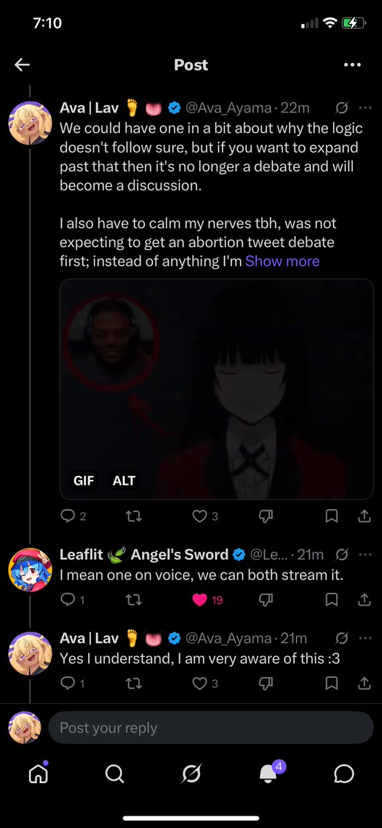 Ava | Lav 🦶👅 tweet media