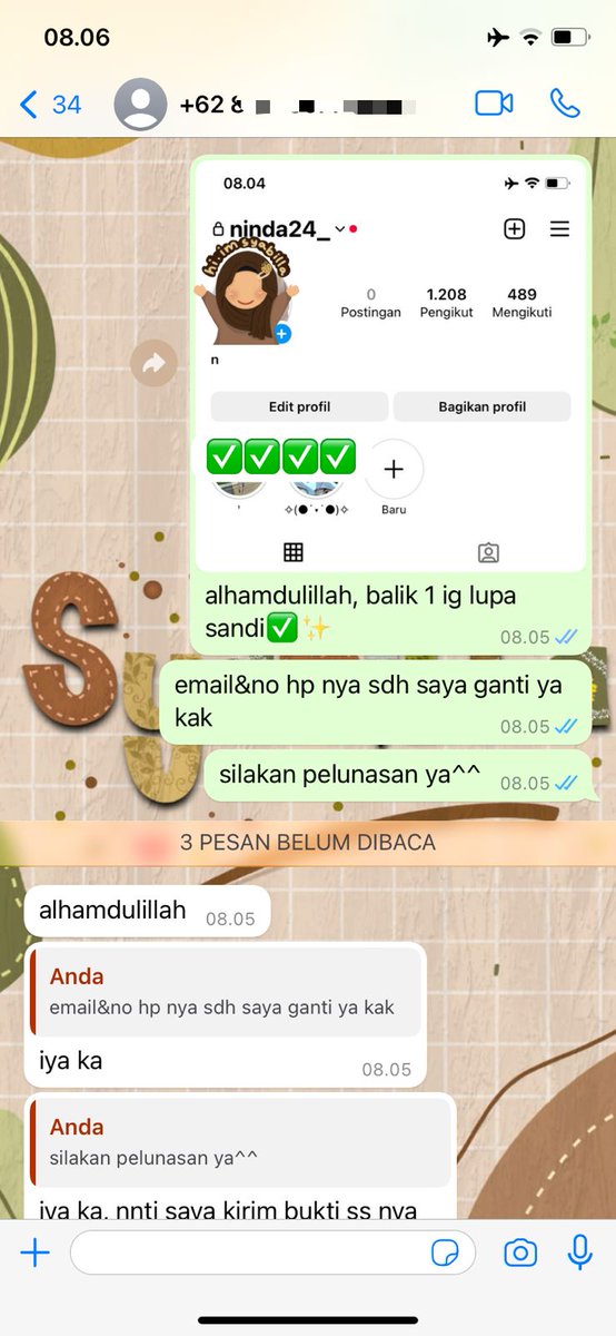 sesntia's tweet photo. JASA PEMULIHAN AKUN / HAPUS AKUN SOSMED

= JASA LACAK LOKASI
= RECOVERY AKUN
= SADAP WA 
= LACAK HP HILANG BY NO HP / IMEI
= JASA UNSUS AKUN/UNSUSPEND
JASA HACK/PULIHKAN BALIKIN AKUN EMAIL,IG,WA,TWITER/X, FB,TIKTOK,LINE DLLL )

Order whatsapp aku 👇☎️
https://t.co/oLWV6cF7zC https://t.co/xsa6FVRfaI
