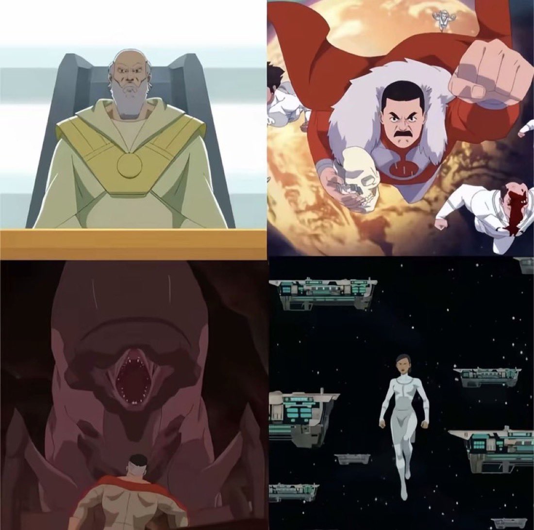 No Context Invincible tweet media