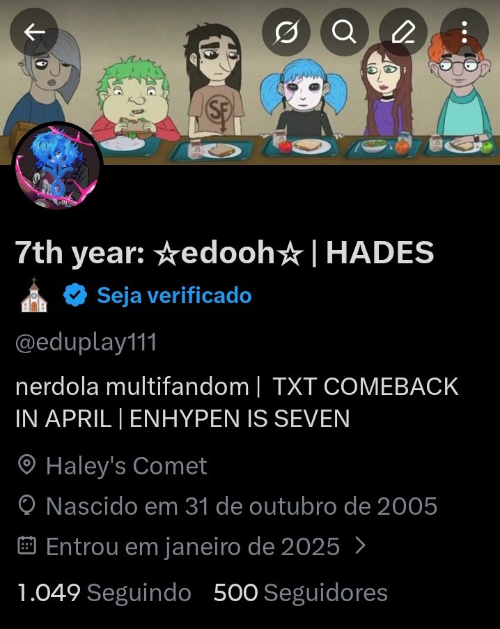 7th year: ☆edooh☆ | HADES⛪ tweet media
