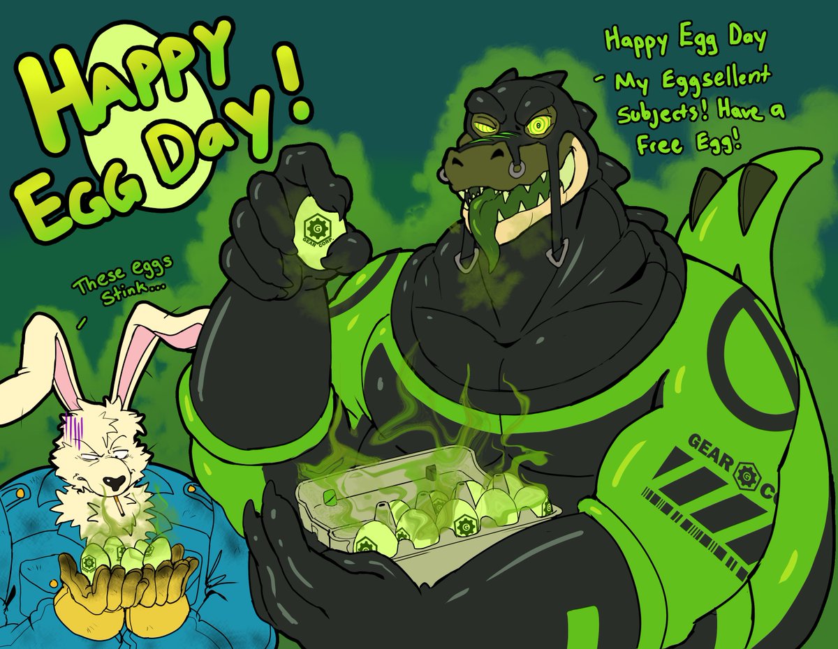 Happy Egg Day! Eat one and your entire world view will change~!