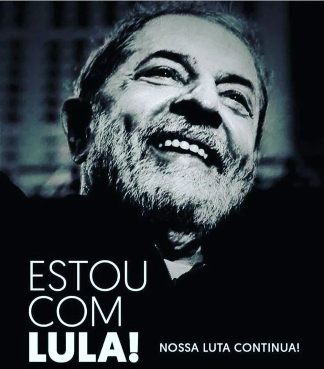 Fui de Lula em todas as vezes que ele foi candidato a presidente e não será agora que vou mudar!!! Por isso...
Vou de Lula em 2026!!!