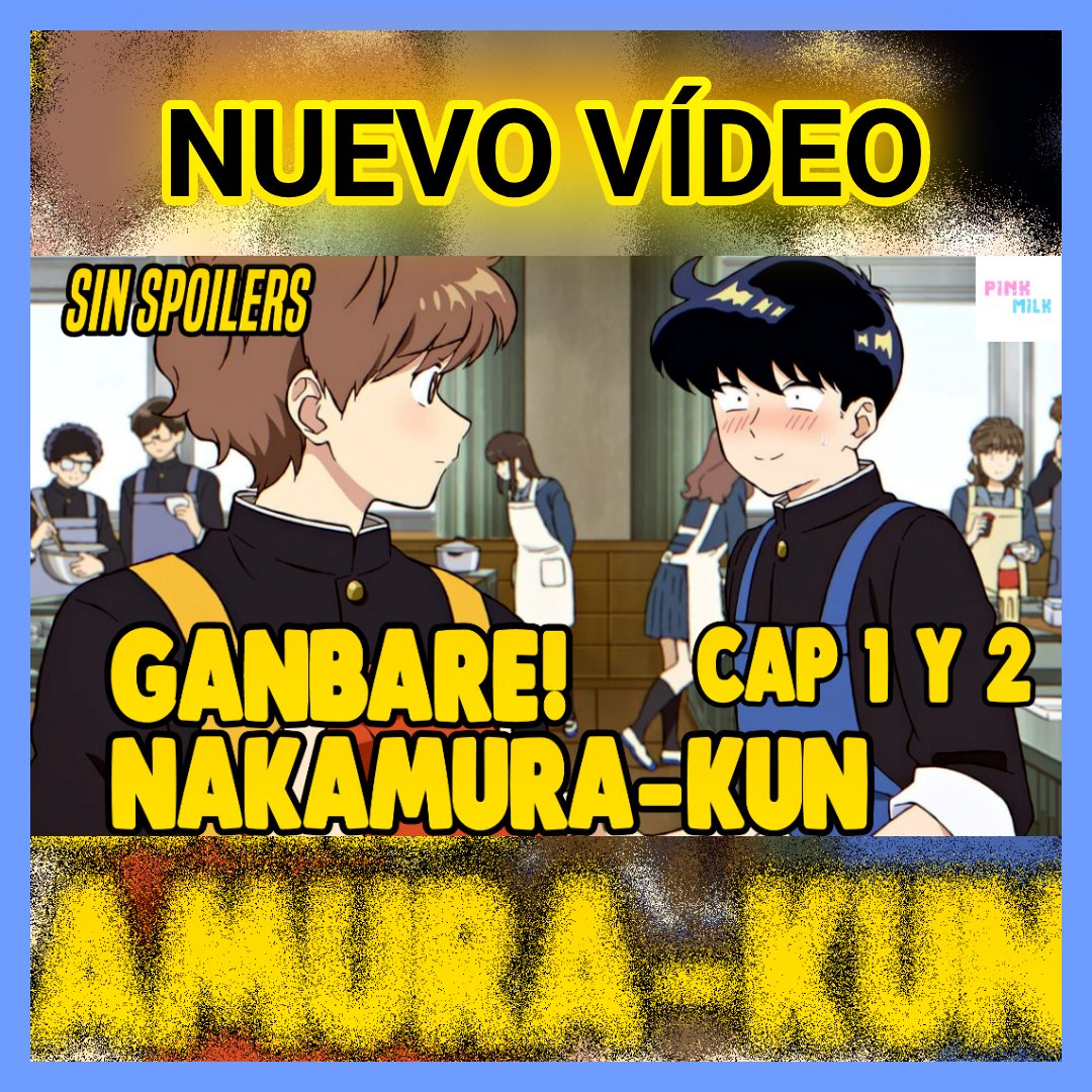 Arthit_V's tweet photo. :::Nuevo Vídeo:::
JUSTICIA DIVINA!! EL DIOS DEL BL NOS RECOMPENSA CON ESTE YAOI 😎💖
#goforitnakamurakun #NewAnime #ガンバレ中村くん #ganbarenakamurakun #yaoi #PinkMilk #Arthit_V #AsianBL #SeriesBL #Boyslove
Ver Vídeo Aquí 👇👇👇
https://t.co/eRMq7OKRvZ https://t.co/t1Af7sJwqS