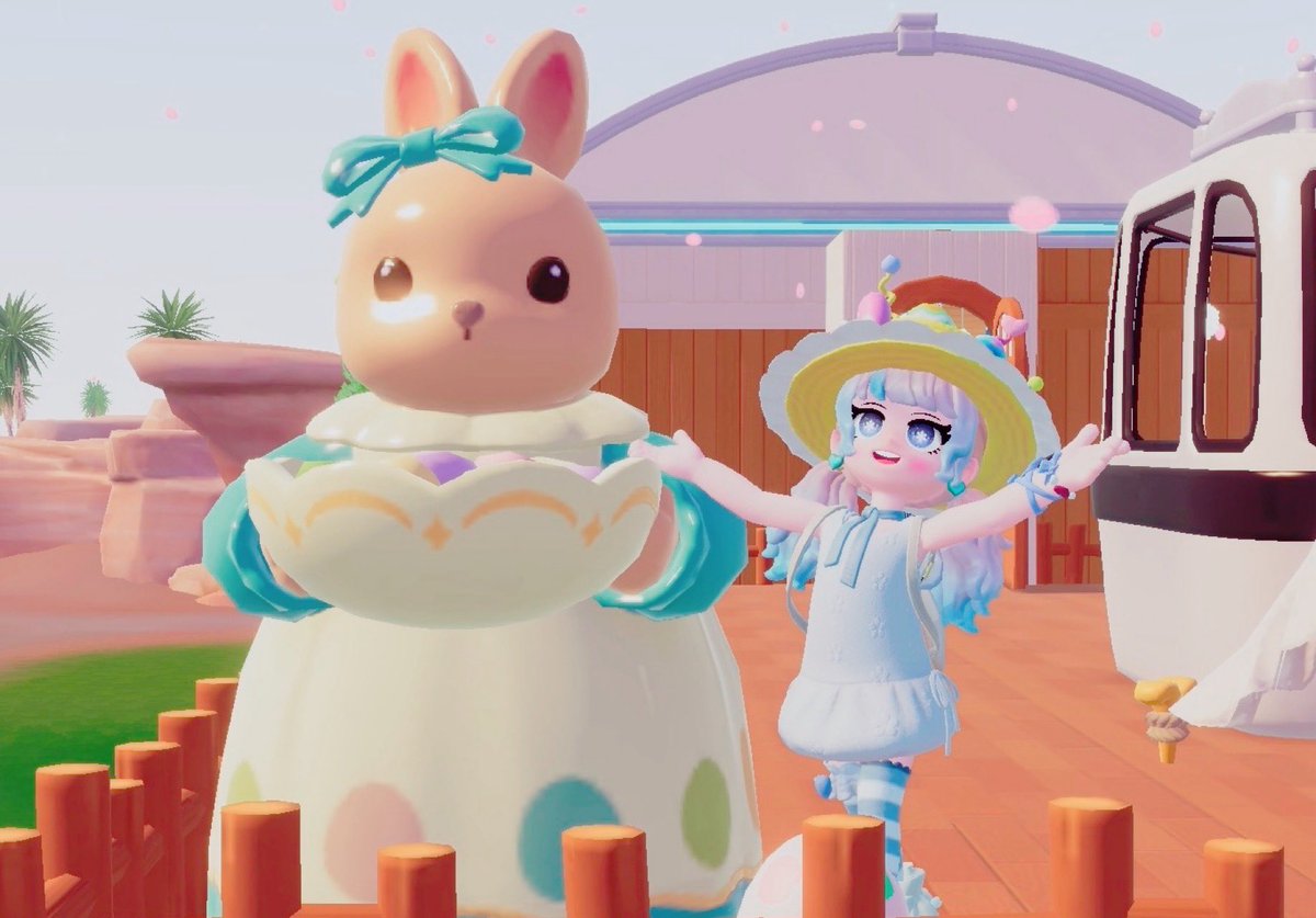 _Setsugetsuka18's tweet photo. イースターもアリスも可愛い\( ö )/♥️
#ハートピアスローライフ #heartopia https://t.co/9VfDjxja12