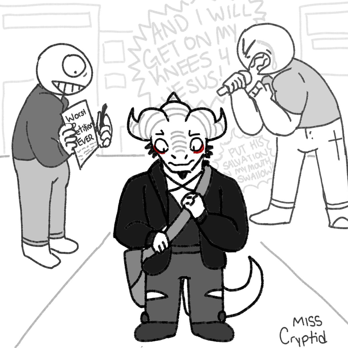 Miss Cryptid tweet media