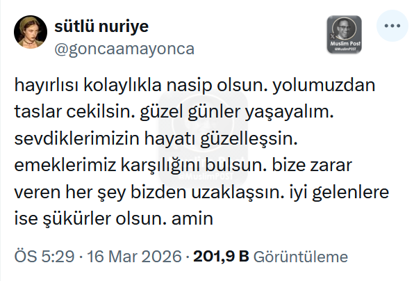 Müslüman Tweet tweet media