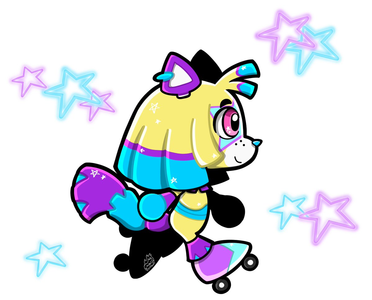 LaverBomb's tweet photo. My little #FNAFoc Robby Raccoon. (The art on the right is old💔) He's a little piñata themed #animatronic who helps staff with finding lost kids &amp; items, advertising the candies and sodas, and befriending more rebellious or scared kids
#Fnaf #fnafart #FnafSB #SecurityBreach https://t.co/FE6fFbdtqO