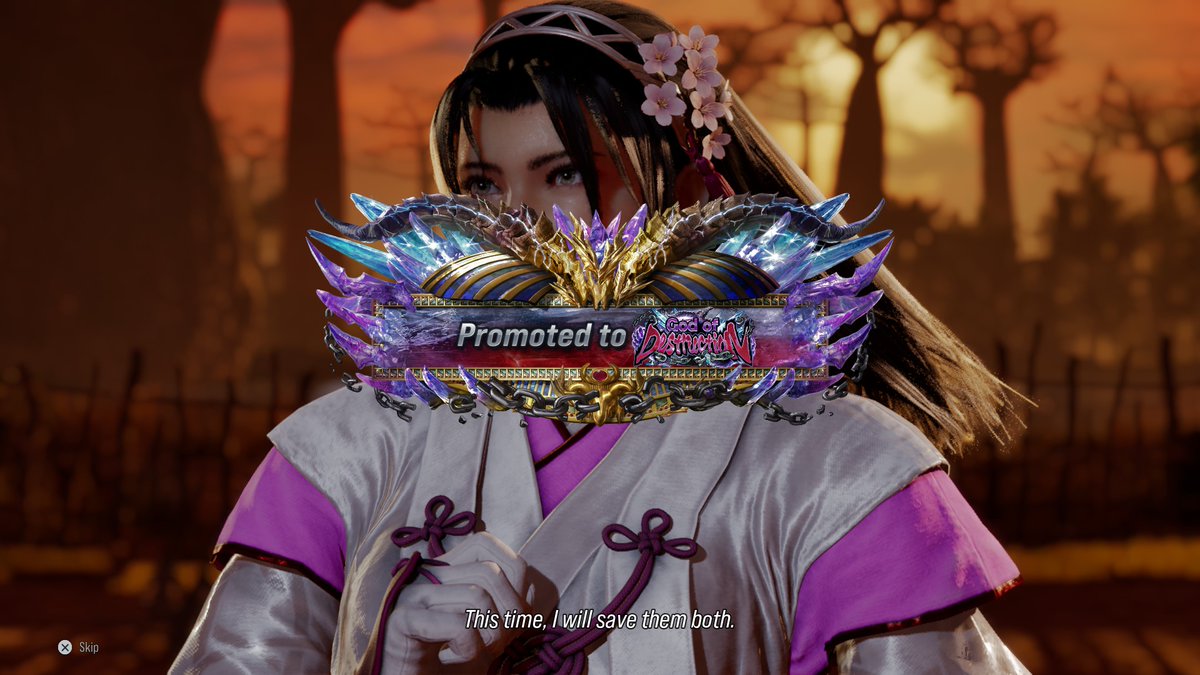 Managed to get Tekken 7 Season 1 Genbu rank
