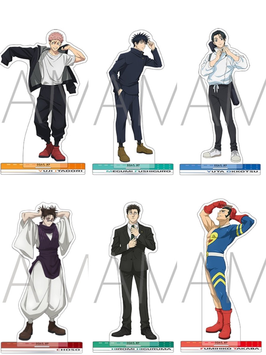 グッズ情報】 『呪術廻戦』よりキャラ達が身支度をしている描き下ろし