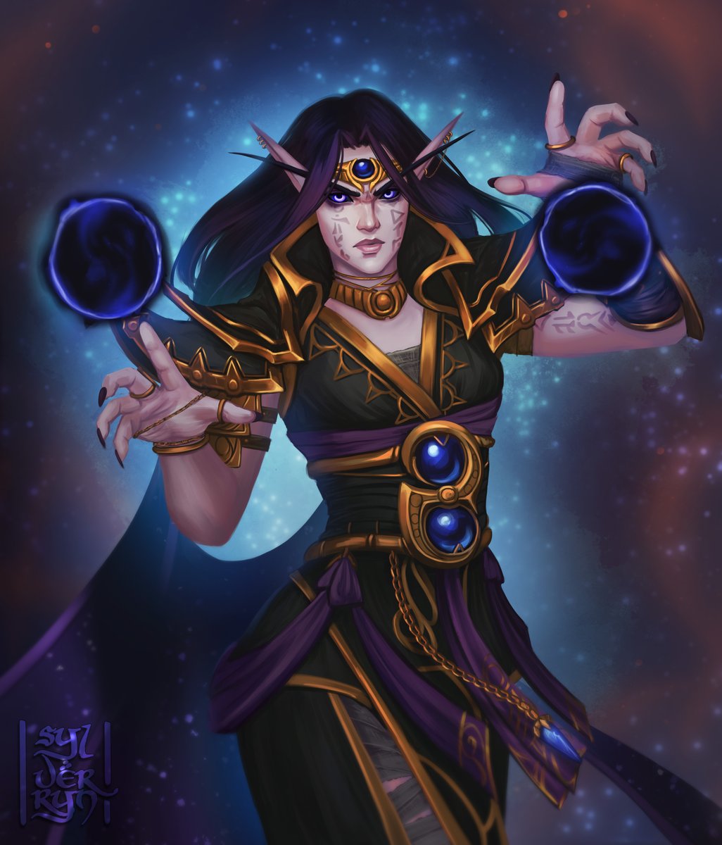theSylverryn's tweet image. Fanart of Xal'atath!

#wow #worldofwarcraft