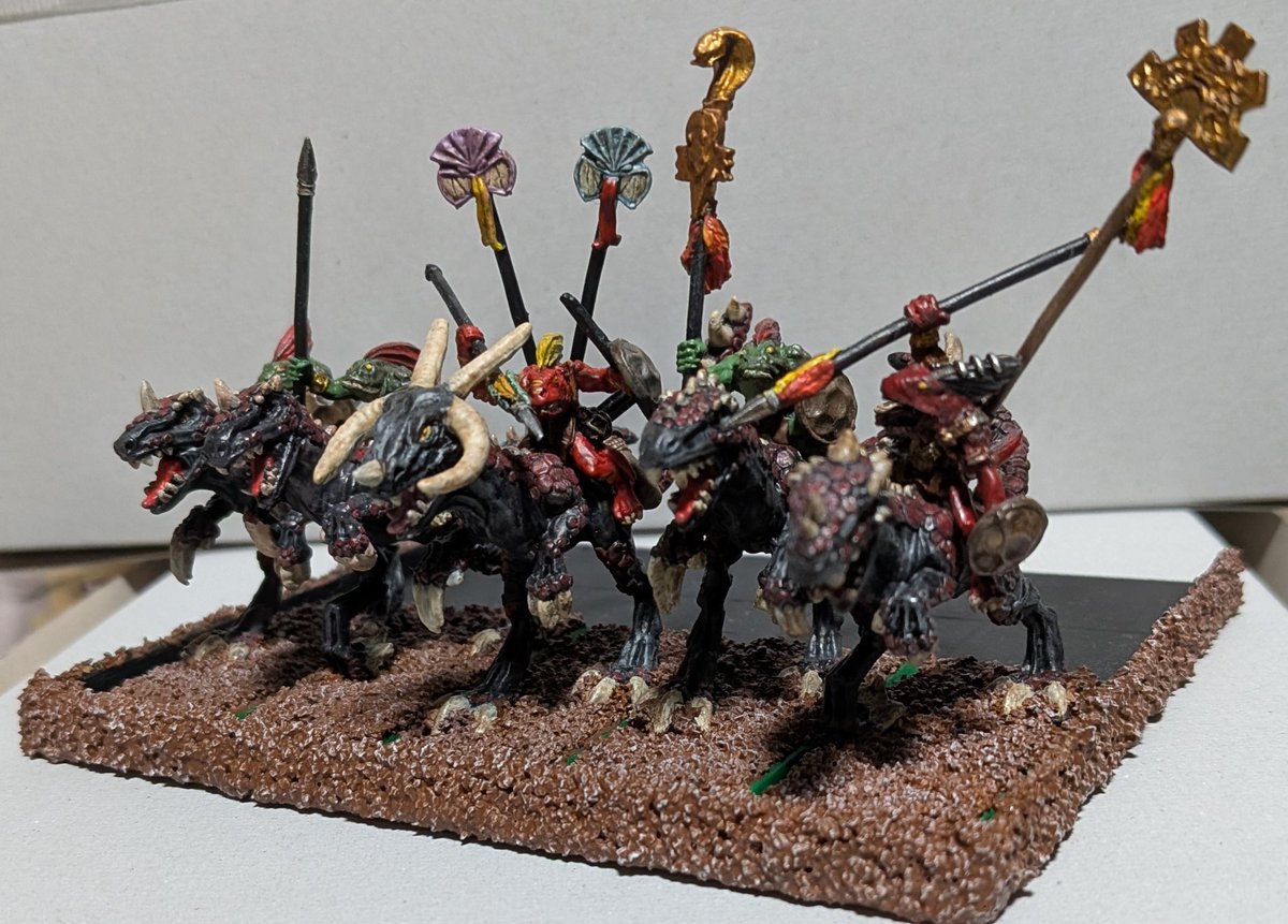 tokagesuta's tweet image. 期限5月よね100万体ミニチュアイベント
間に合わないねこれ
まあゲームに使えないしゆっくりやろう
 #ウォーハンマー
 #WARHAMMER
 #DogsofWar