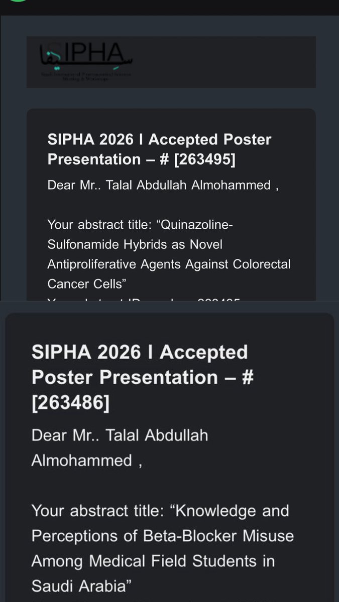 SaffronzHD's tweet image. الحمدلله
سوبر هاتريك في #SIPHA26  🏆🤍

اشوفكم عند البوسترات الاربعة واشوفكم عالستيج ان شاء الله 🎤😉