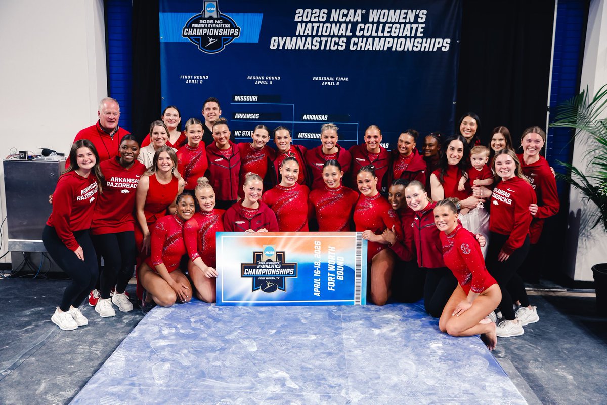 Arkansas Gymnastics 🐗 tweet media