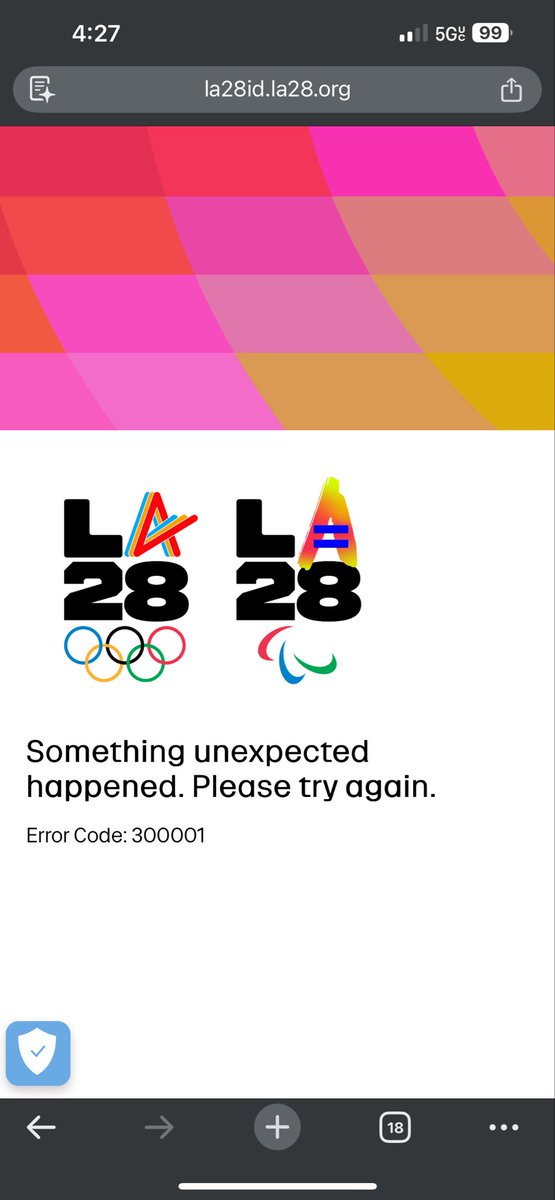 mahhcus's tweet image. Hey @LA28 the site is crashing. I am unable to access my tickets. I’ve tried every troubleshooting option.
#Olympics #LA28 #tickets