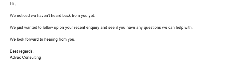 LizAutomates's tweet photo. This is the follow-up email after 48 hours. I can also share the job post here from upwork. https://t.co/H2KABp1LdT