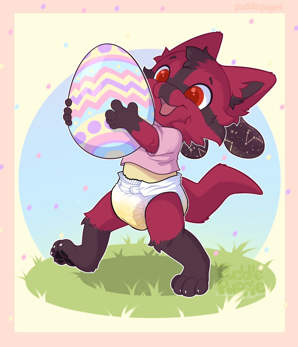 PuddlePuppie's tweet photo. 🩷🧺🐣HAPPY EASTER!🐣🧺🩷
last batch of the easter YCHs! <3
thank you everyone who got one!!
as always, it’s such a pleasure to draw your cuties!!
{ #abdl #babyfur } https://t.co/TvUOu74nBb