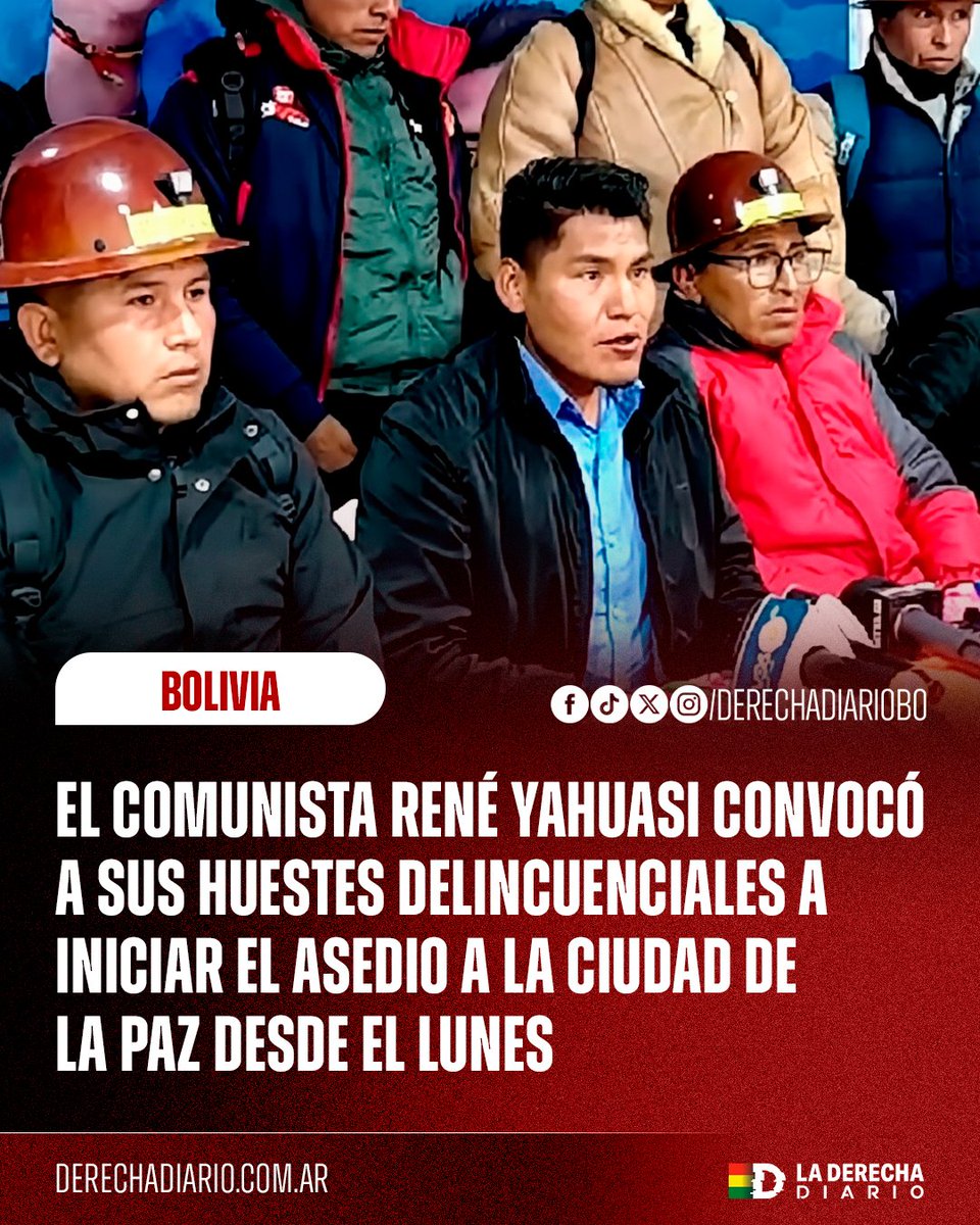 La Derecha Diario Bolivia tweet media