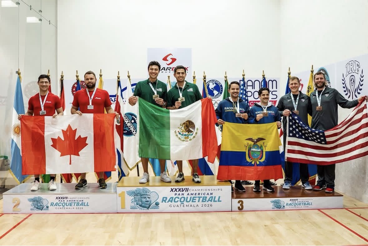 DanielUgalde90's tweet photo. Medalla de bronce🥉🇪🇨 Campeonato Panamericano de Racquetball realizado en Guatemala.
Categoría Dobles Open con mi compañero @juanfrancueva98 
Gracias a todas las personas y empresas que nos han apoyado en este camino 💪🏼

Vamos Ecuador 🇪🇨 https://t.co/kJtbDWdzYB