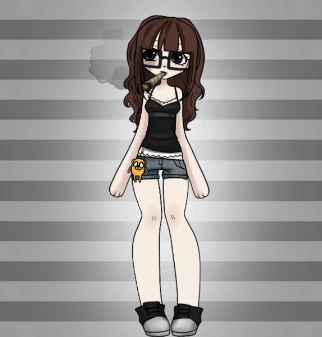 gordita boluda :p (consu's gf) tweet media