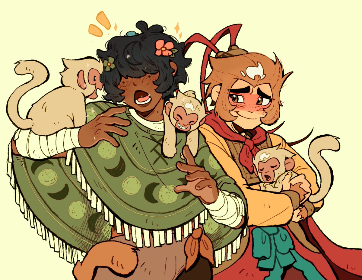 bok is kinda the official honeypeaches illustrator at this point omg bro 🥹