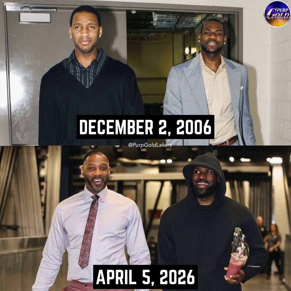 Tmac and LeBron 20 years apart

LeBron’s longevity is INSANE