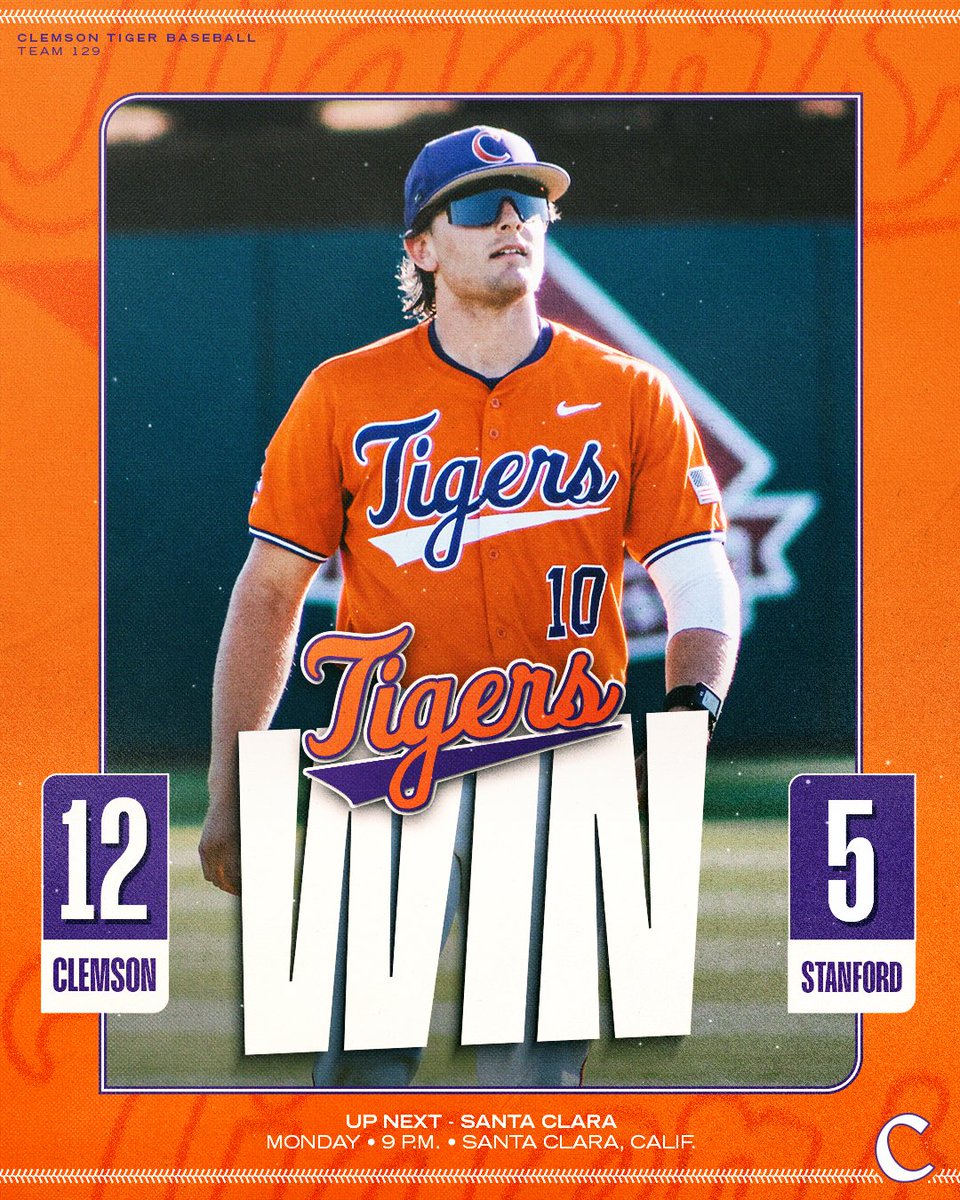 TIGERS　BASEBALL　2023 Won the day. Won the series. 🐅 A season high 18 hits drives the