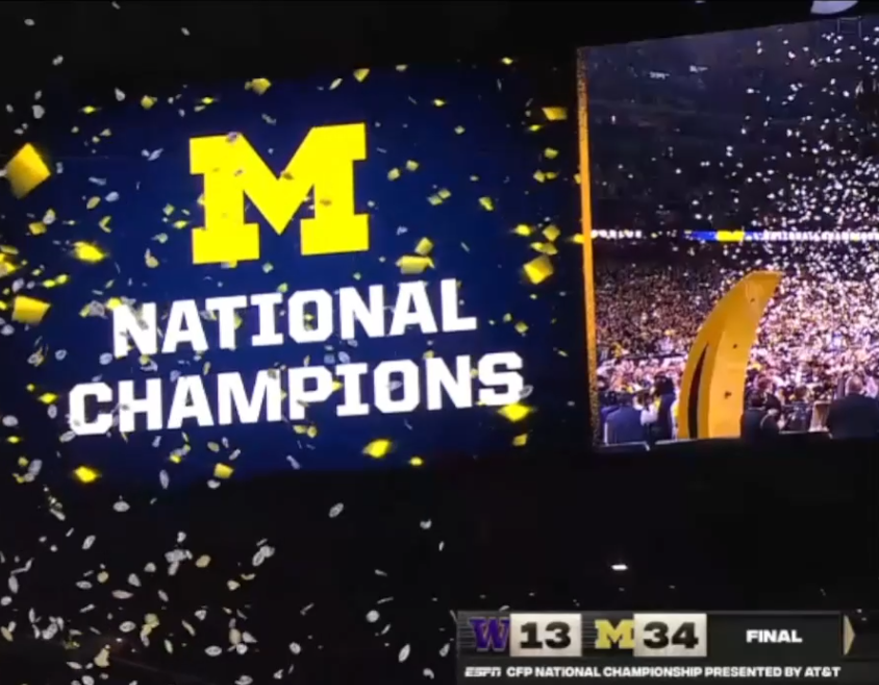 swankywolverine's tweet photo. Don't forget what happened the last time a Michigan team played some Huskies in a natty game 🏆 https://t.co/s9X1J5AX5x