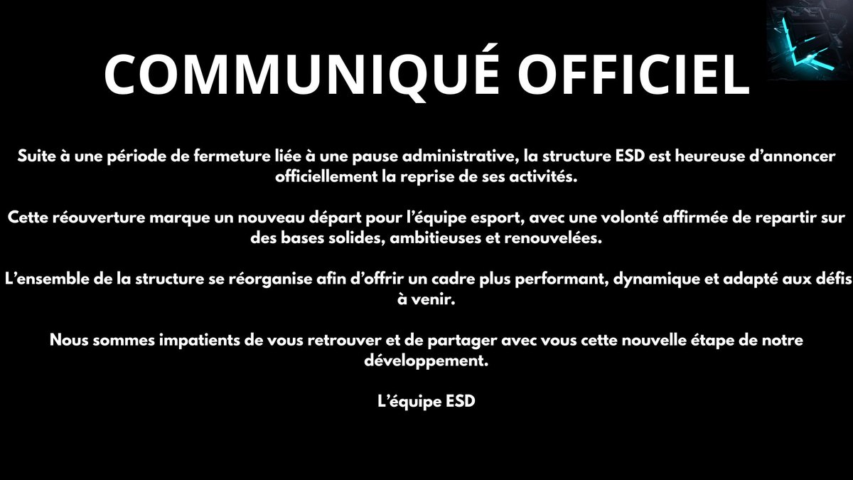 ESD Crew tweet media