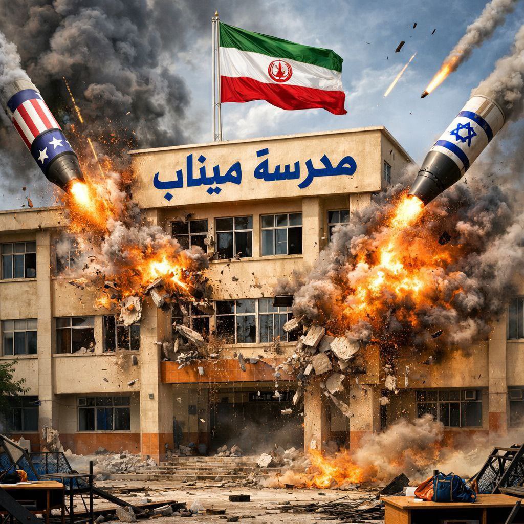 satarpoo's tweet photo. @Dr_mira_yaftah هذا مافعلته اسرائيل القذره بالمدارس في ايران من اول يوم في الحرب الغاشمه ولازم يكون الرد بالمثل ✌️ https://t.co/lFieutNvJ6