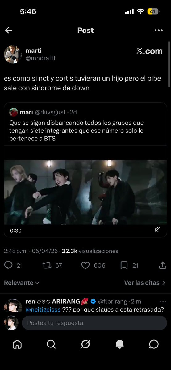 ren ⊙⊝⊜ ARIRANG🪭 tweet media