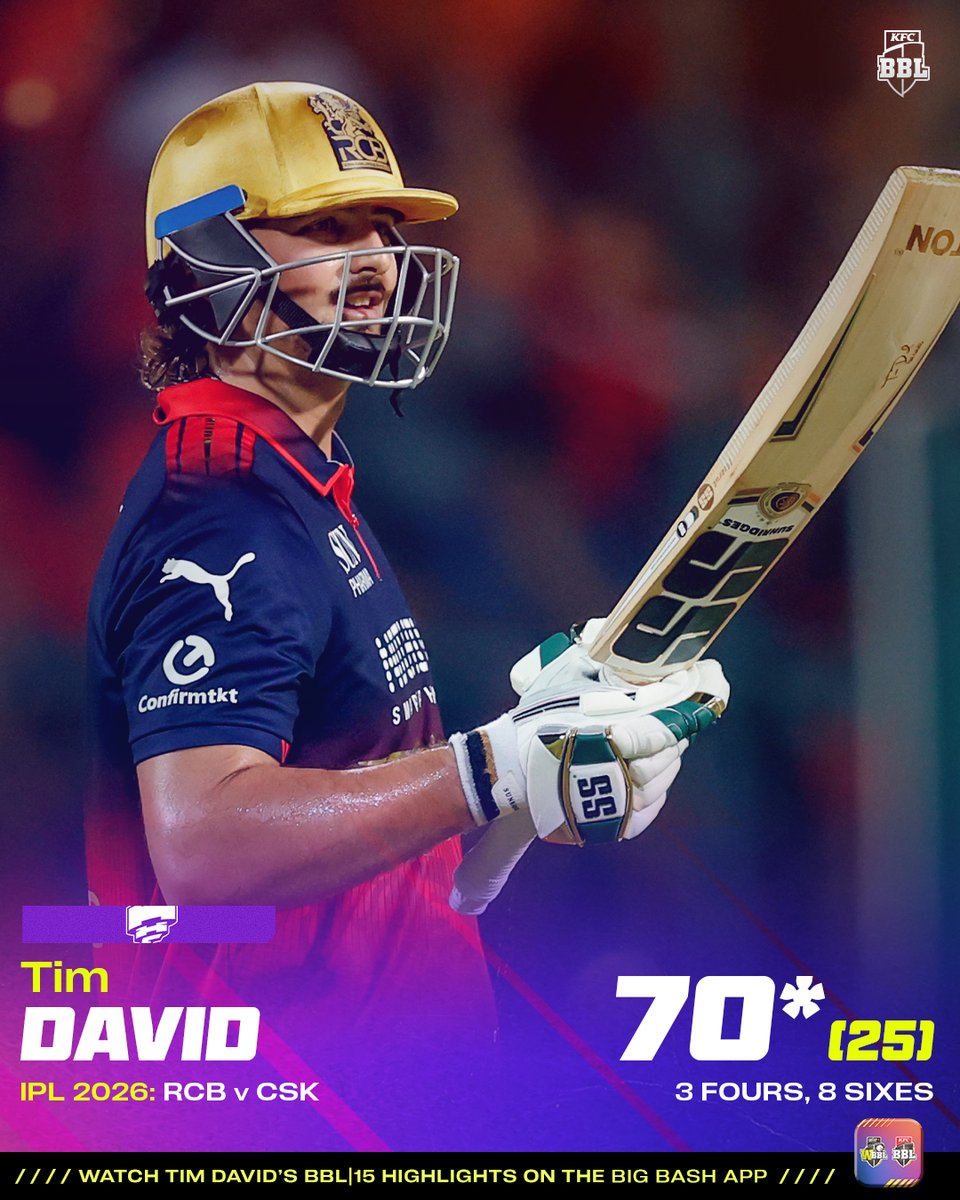 KFC Big Bash League tweet media
