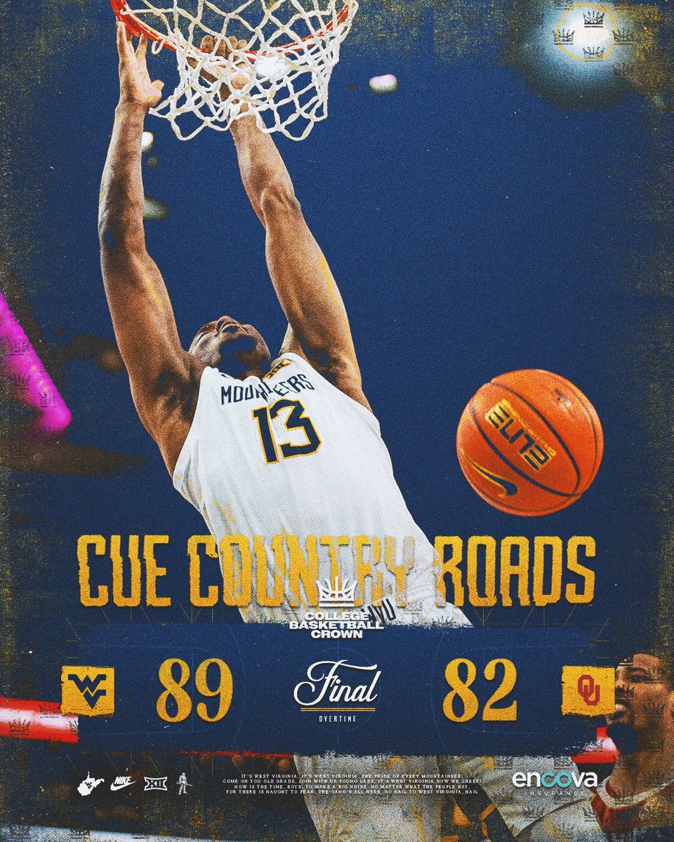 WVU Men's Basketball tweet media