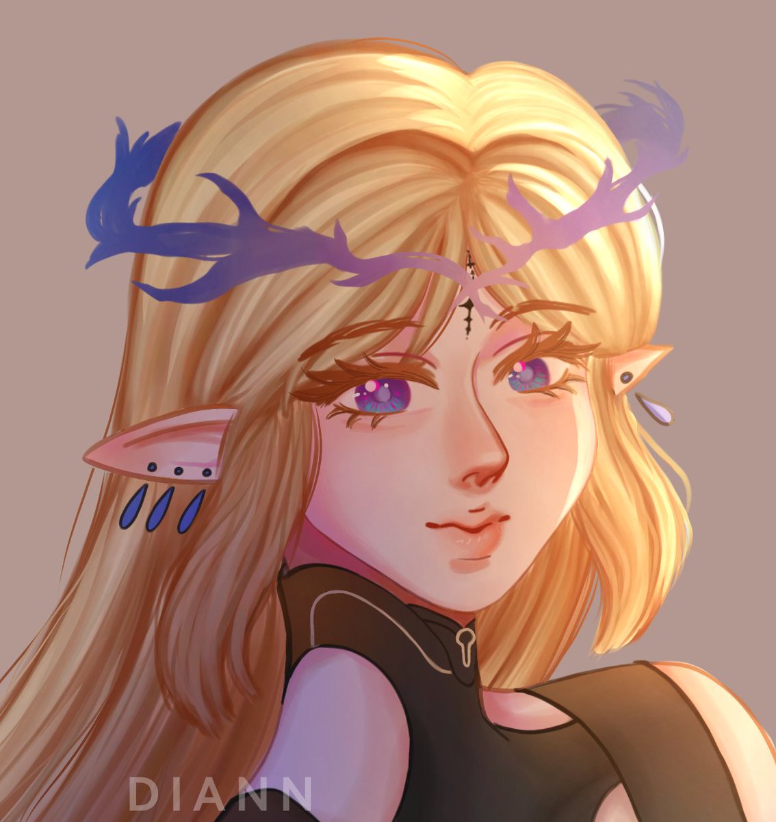 Tryna do cartethyia in my style :3 
#WutheringFanArt