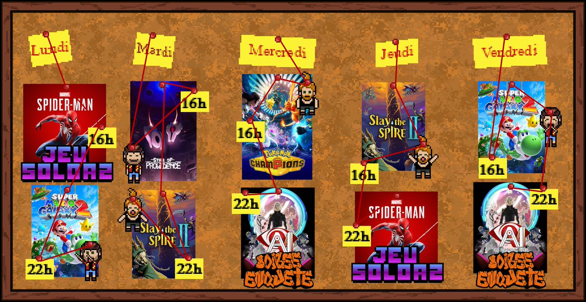 JoBroCorp's tweet photo. On est recalé donc on peut proposer un vrai programme cette semaine 
#twitch https://t.co/PQXtmODu0i