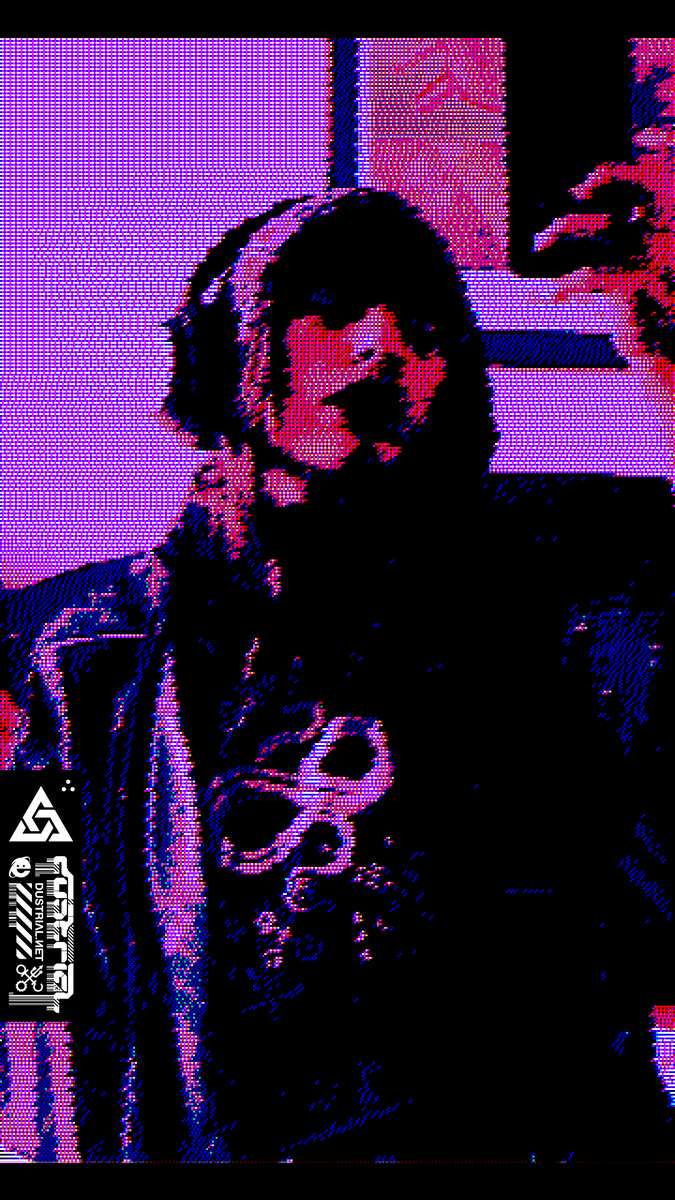 dustrial's tweet image. IKO in kimono &amp;amp;&amp;amp; tiamat tee
#glitch