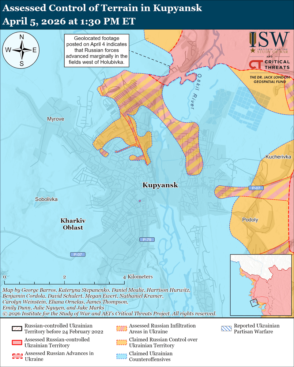 Institute for the Study of War tweet media