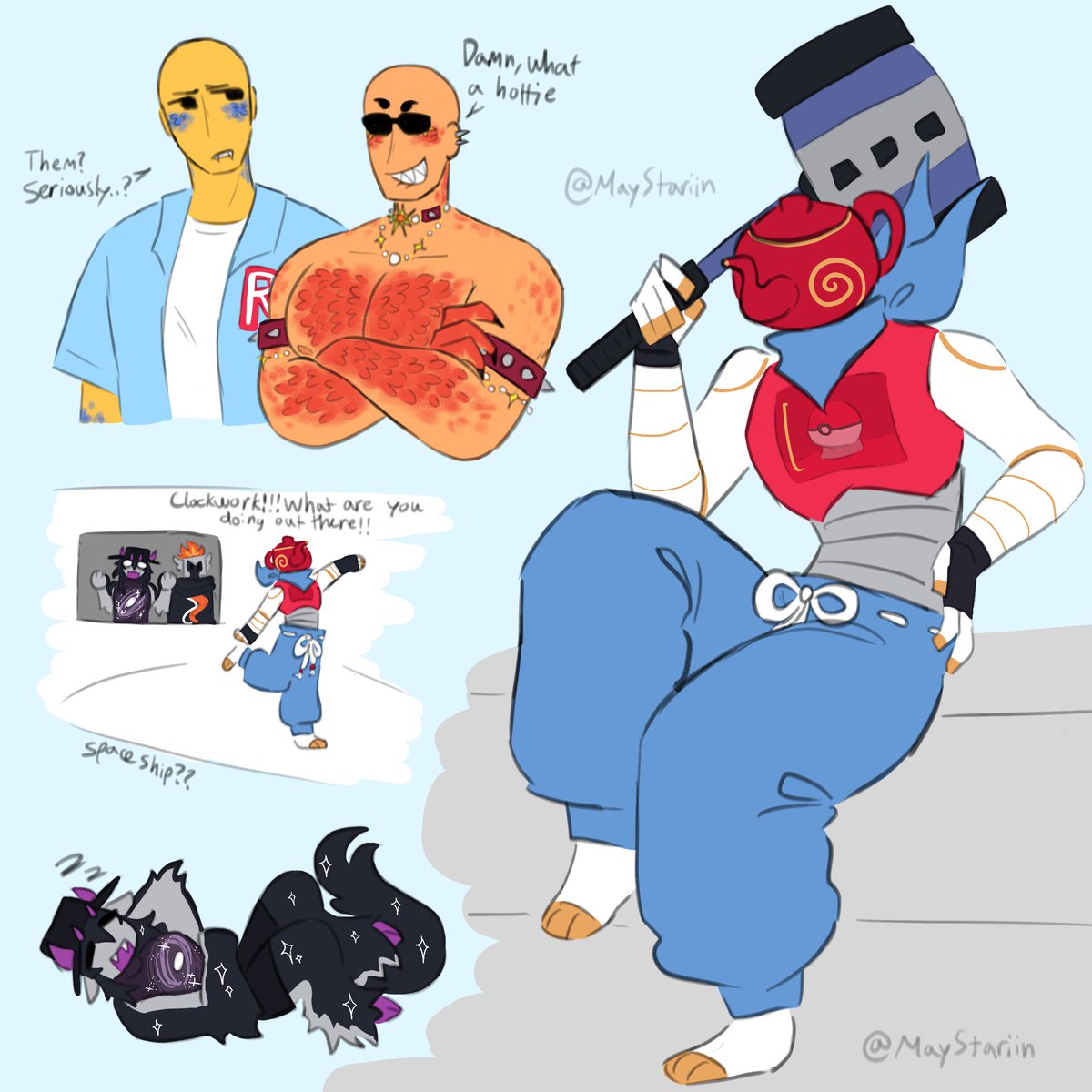 MayStariin's tweet image. We're going back in time to the first thanksgiving to get turkeys off the menu

#robloxadmins (or mods, but I digress) #admintwt #clockwork #mrdoombringer #reverse_polarity #jacobxxduel #ffjosh #anaminus