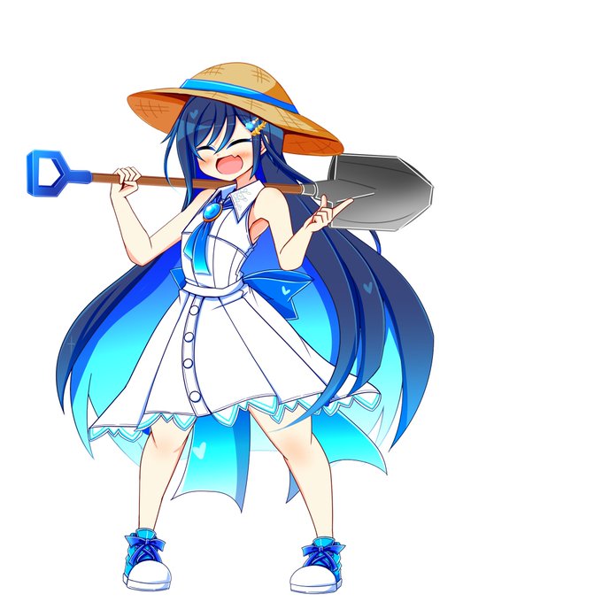 ばみちゃん立ち絵進捗!あとちょっとで完成だー 