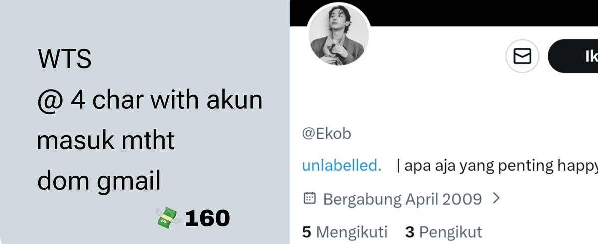 callmeugray's tweet photo. @buttermilkbagel @fessjajan barangkali minat https://t.co/0LHqNVbdIl