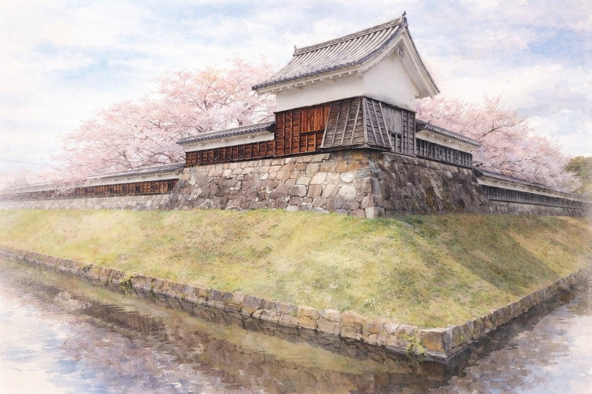 城のある風景 tweet media