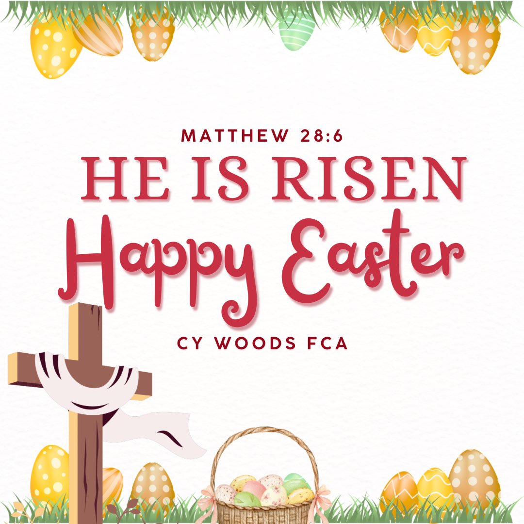 CWHSFCA's tweet photo. Happy Easter from our FCA family! https://t.co/IMkLYNaV97